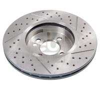 febi bilstein Brake Disc Rotor 43954 – Front Pair – OE 34 11 6 777 825