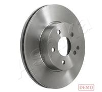 2x Brake disc Front Axle perforated/vented 60-00-0519C ASHIKA for MERCEDES-BENZ
