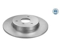 2x Brake disc Front Axle solid 015 521 0030/PD MEYLE for SMART FORTWO Coupe