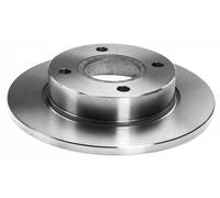 2x Brake disc Front Axle solid 05650 FEBI BILSTEIN for FORD FIESTA Mk III