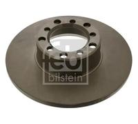 2x Brake disc Front Axle solid 08505 FEBI BILSTEIN for MERCEDES-BENZ /8