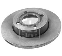 2x Brake disc Front Axle solid 08556 FEBI BILSTEIN for AUDI 80 B3 Saloon 90 B3