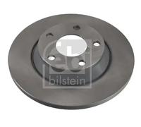 2x Brake Discs Pair Solid Front 280mm 08594 Febi Set 8D0615301A 8D0615301AROH