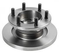 2x Brake disc Front Axle solid 108117 FEBI BILSTEIN for IVECO DAILY III Van