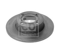 2x Brake disc Front Axle solid 10915 FEBI BILSTEIN for AUDI 80 B4 Saloon