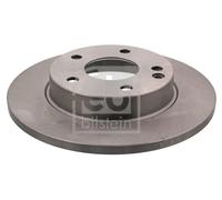 2x Brake disc Front Axle solid 17733 FEBI BILSTEIN for MERCEDES-BENZ A-CLASS