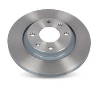 2x Brake disc Front Axle solid 17822 FEBI BILSTEIN for CITROËN PEUGEOT