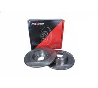 2x Brake disc Front Axle solid 19-3552 MAXGEAR for PEUGEOT 407 Coupe