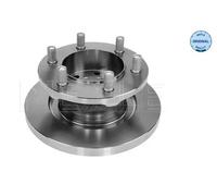 2x Brake disc Front Axle solid 215 521 0027 MEYLE for IVECO DAILY III Van