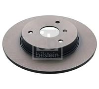 2x Brake disc Front Axle solid 22345 FEBI BILSTEIN for SMART FORTWO Coupe CABRIO