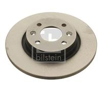 2x Brake disc Front Axle solid 30652 FEBI BILSTEIN for DACIA RENAULT