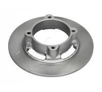 2x Brake disc Front Axle solid 60-00-024C ASHIKA for AIXAM 500 Hatchback A.721