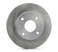 2x Brake disc Front Axle solid 60-06-613C ASHIKA for DACIA DAIHATSU