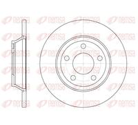 2x Brake disc Front Axle solid 6472.00 REMSA for AUDI A4 B5 A4 B5 Avant