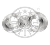 2x Brake disc Front Axle solid BS-3310C OPTIMAL for SUZUKI VITARA Cabrio X-90