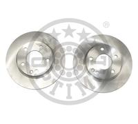2x Brake disc Front Axle solid BS-5260C OPTIMAL for MERCEDES-BENZ A-CLASS