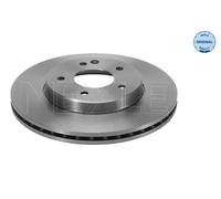 2x Brake disc Front Axle Vented 015 521 0035 MEYLE for MERCEDES-BENZ C-CLASS