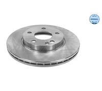 2x Brake disc Front Axle Vented 015 521 0038 MEYLE for MERCEDES-BENZ A-CLASS