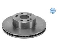 2x Brake disc Front Axle Vented 015 521 2021 MEYLE for MERCEDES-BENZ S-CLASS