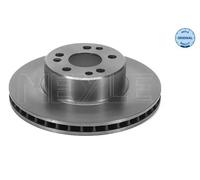 2x Brake disc Front Axle Vented 015 521 2022 MEYLE for MERCEDES-BENZ S-CLASS