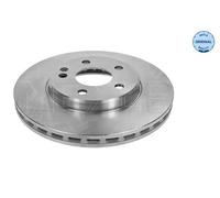 2x Brake disc Front Axle Vented 015 521 2078 MEYLE for MERCEDES-BENZ A-CLASS