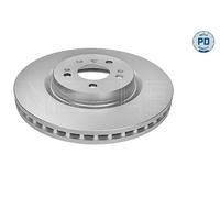 2X Meyle 083 521 2097/PD Front Brake Disc Vented 330mm Fits Mercedes M-Class