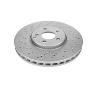 2x Brake disc Front Axle Vented 083 521 2113/PD MEYLE for MERCEDES-BENZ S-CLASS