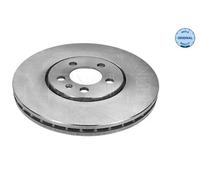 2x Brake disc Front Axle Vented 115 521 0032 MEYLE for VW PASSAT B3/B4 VENTO