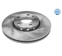 2x Brake disc Front Axle Vented 115 521 1040 MEYLE for AUDI VW SKODA SEAT