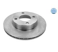 2x Brake disc Front Axle Vented 115 521 1088 MEYLE for AUDI COUPE B3 80 B4 Avant