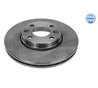 2x Brake disc Front Axle Vented 16-15 521 0027 MEYLE for RENAULT DACIA NISSAN