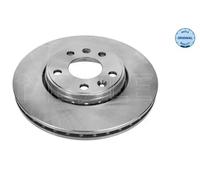 2x Brake disc Front Axle Vented 16-15 521 0041 MEYLE for RENAULT MEGANE CC
