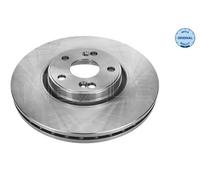 2x Brake disc Front Axle Vented 16-15 521 0044 MEYLE for RENAULT LAGUNA II