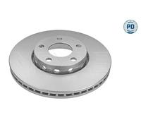 2x MEYLE 183 521 1040/PD Brake Disc Front 288mm Outer ⌀ Fits Audi Seat Skoda VW