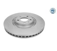 2x Brake disc Front Axle Vented 183 521 1049/PD MEYLE for AUDI A7 Sportback