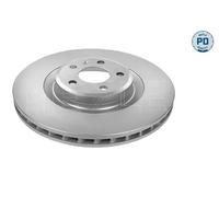 2x Brake disc Front Axle Vented 183 521 1118/PD MEYLE for AUDI Q5 A5 A4 B8