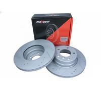 2x Brake disc Front Axle Vented 19-1053SPORT MAXGEAR for BMW 5 5 Touring