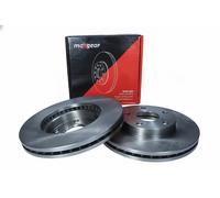 2x Brake disc Front Axle Vented 19-3216 MAXGEAR for TOYOTA COROLLA Saloon AURIS
