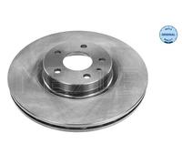 2x Brake disc Front Axle Vented 215 521 0006 MEYLE for ALFA ROMEO FIAT LANCIA