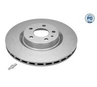 2x Brake disc Front Axle Vented 215 521 0052/PD MEYLE for FIAT 500L
