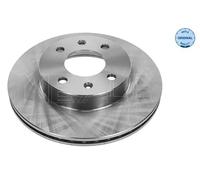 2x Brake disc Front Axle Vented 28-15 521 0009 MEYLE for KIA HYUNDAI