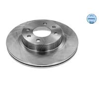 2x Brake disc Front Axle Vented 28-15 521 0010 MEYLE for HYUNDAI KIA