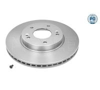 2x Brake disc Front Axle Vented 28-15 523 0023/PD MEYLE for HYUNDAI KIA
