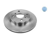 2x Brake disc Front Axle Vented 30-15 521 0002 MEYLE for TOYOTA COROLLA