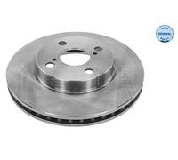 2x Brake disc Front Axle Vented 30-15 521 0056 MEYLE for TOYOTA COROLLA