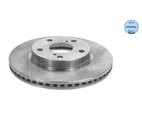 2x Brake disc Front Axle Vented 30-15 521 0061 MEYLE for TOYOTA COROLLA Saloon