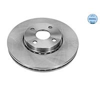 2x Brake disc Front Axle Vented 30-15 521 0092 MEYLE for TOYOTA COROLLA