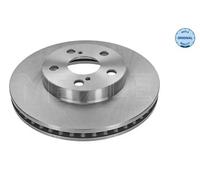2x Brake disc Front Axle Vented 30-15 521 0109 MEYLE for TOYOTA PRIUS