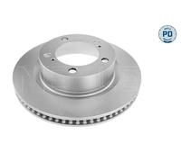 2x Brake disc Front Axle Vented 30-15 521 0125/PD MEYLE for TOYOTA