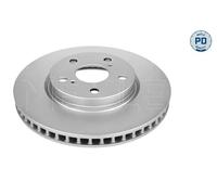 2x Brake disc Front Axle Vented 30-15 521 0128/PD MEYLE for LEXUS IS II IS C